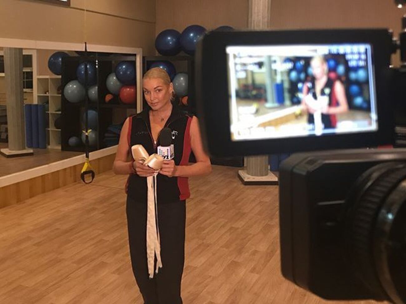 Волочкова показала видео занятий
