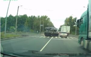 За секунду до столкновения