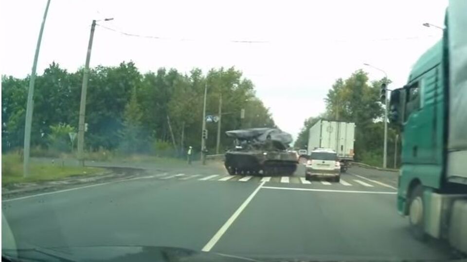 За секунду до столкновения