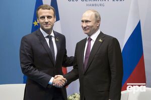 Макрон і Путін востаннє бачилися в липні на саміті G20 у Гамбурзі