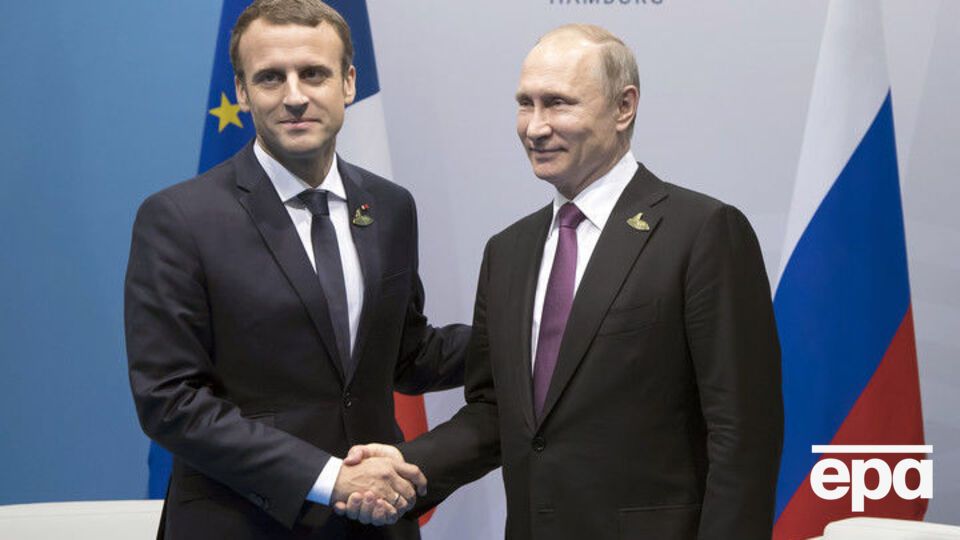 Макрон і Путін востаннє бачилися в липні на саміті G20 у Гамбурзі