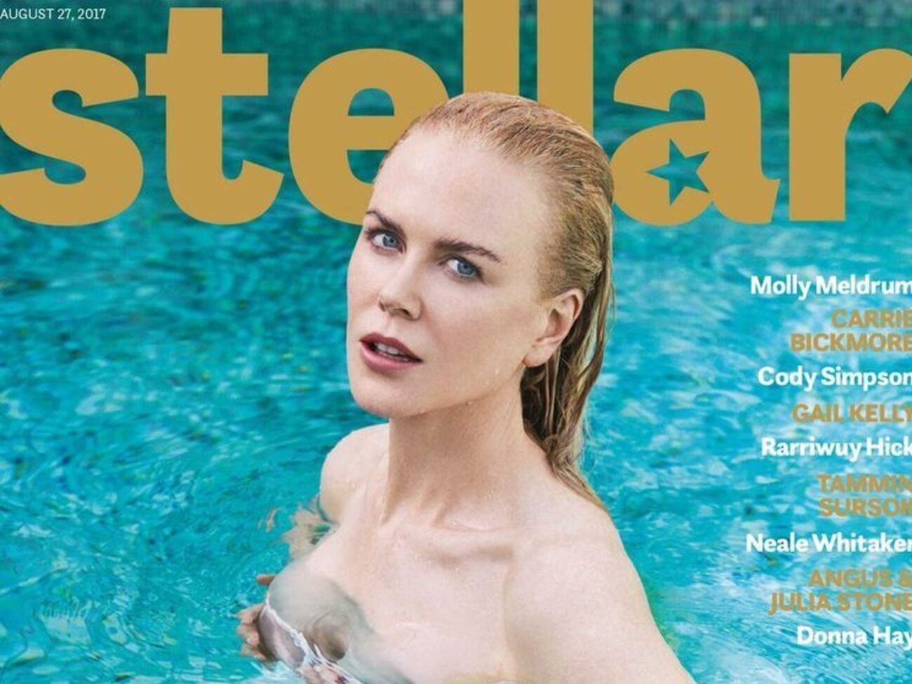 Кидман позировала для снимков в стиле ню