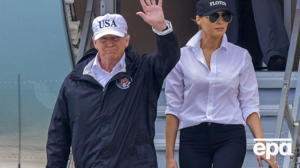 Трамп вместе с женой Меланьей посетит пострадавшие Техас и Луизиану