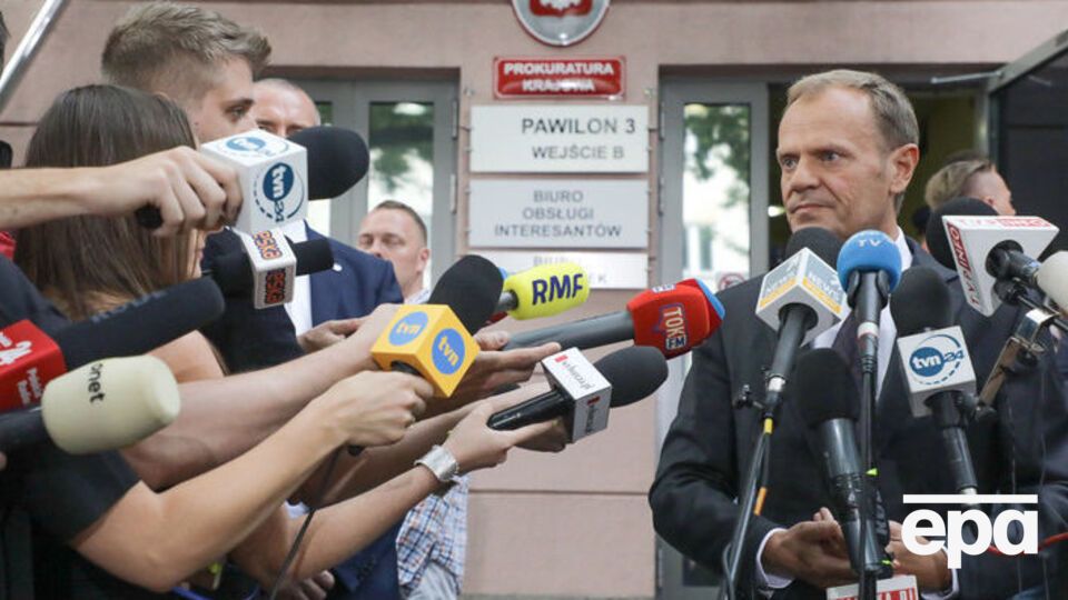 Туск обратился к журналистам, подчеркнув, что ему нечего бояться