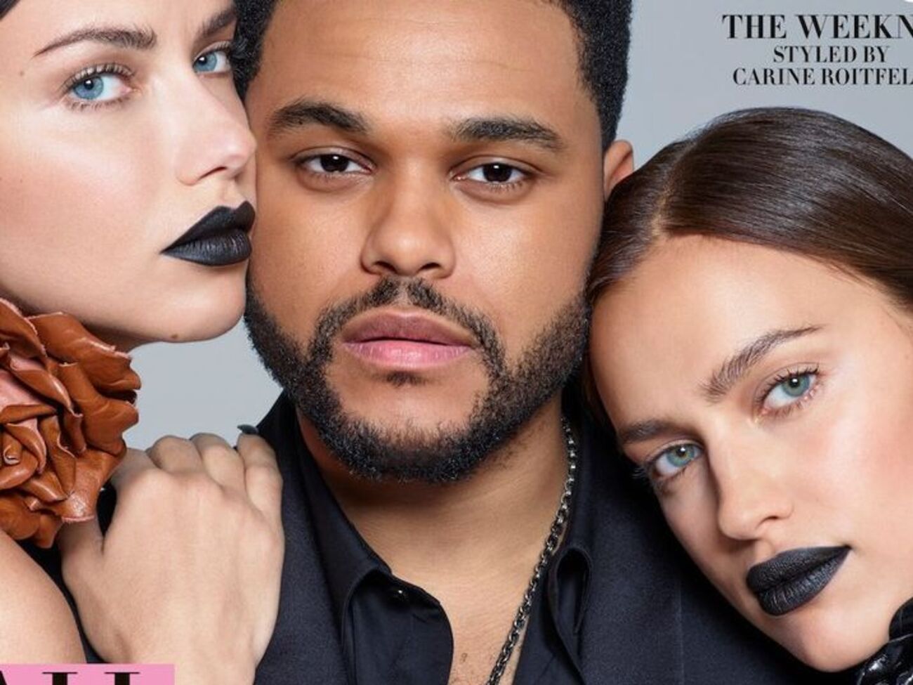 Лима, The Weeknd и Шейк позировали вместе