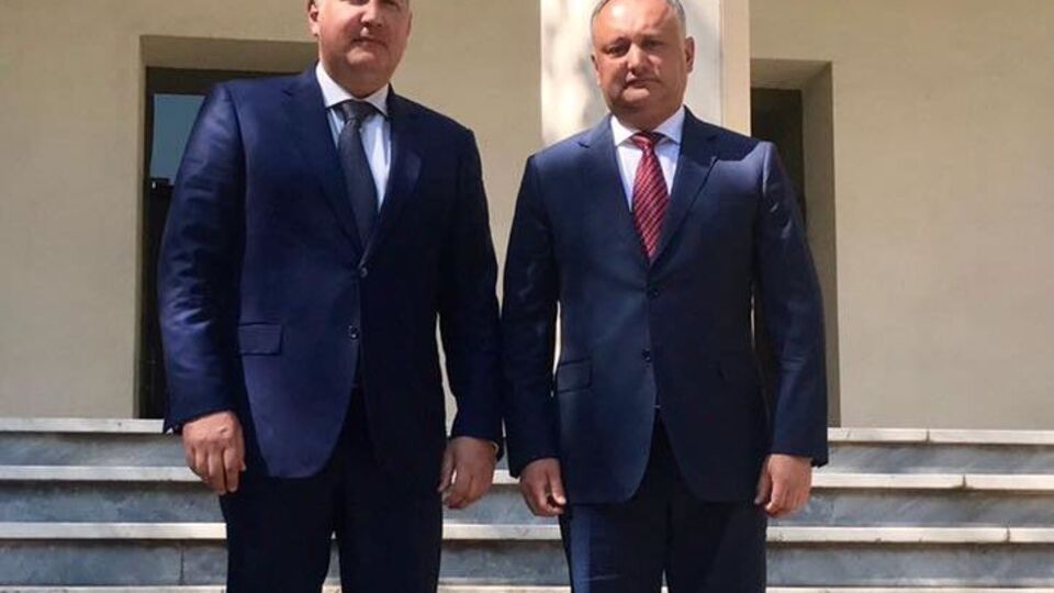 Додон заявив, що розраховує на продовження діалогу з Рогозіним щодо Придністров'я