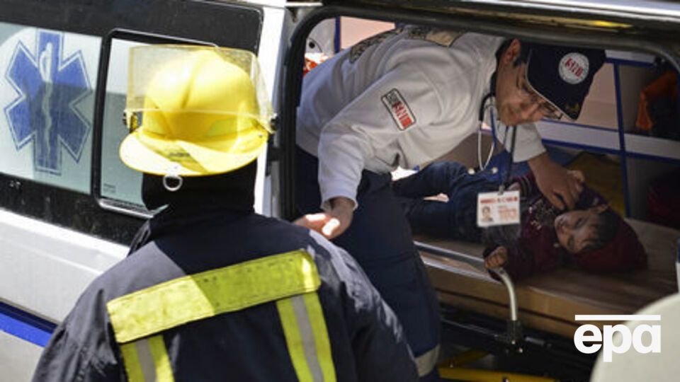 После пожара 25 человек попали в больницу