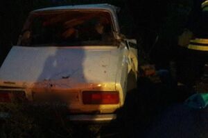 Автомобили столкнулись лоб в лоб