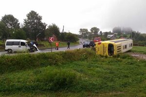 ДТП сталася приблизно об 11.00 біля села Нагірного Сколівського району