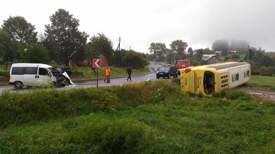 ДТП сталася приблизно об 11.00 біля села Нагірного Сколівського району