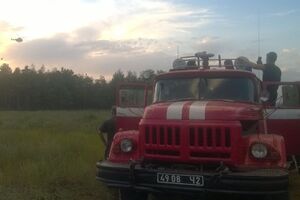 К ликвидации пожара привлечены 110 человек и 28 единиц техники