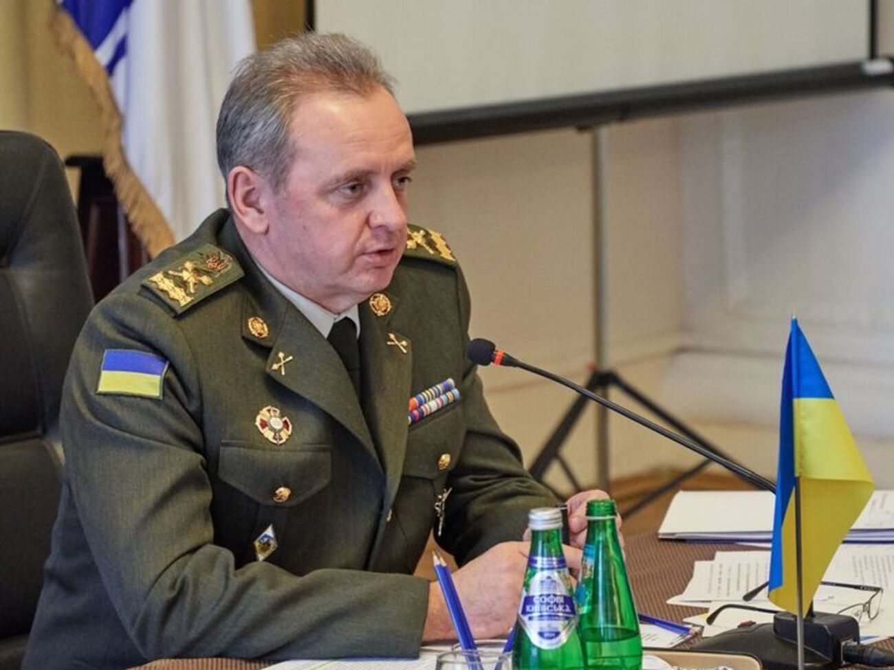 Муженко заявив, що на Донбасі немає незаконних військових формувань, а є чітко структуровані військові організми