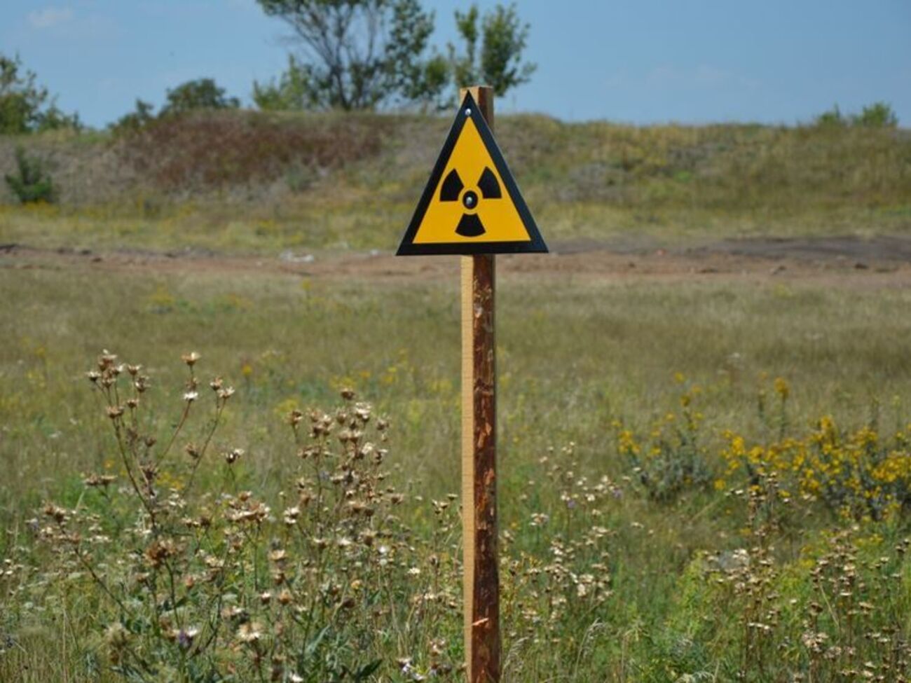 На месте незаконных работ выявили незначительное превышение радиоктивного фона