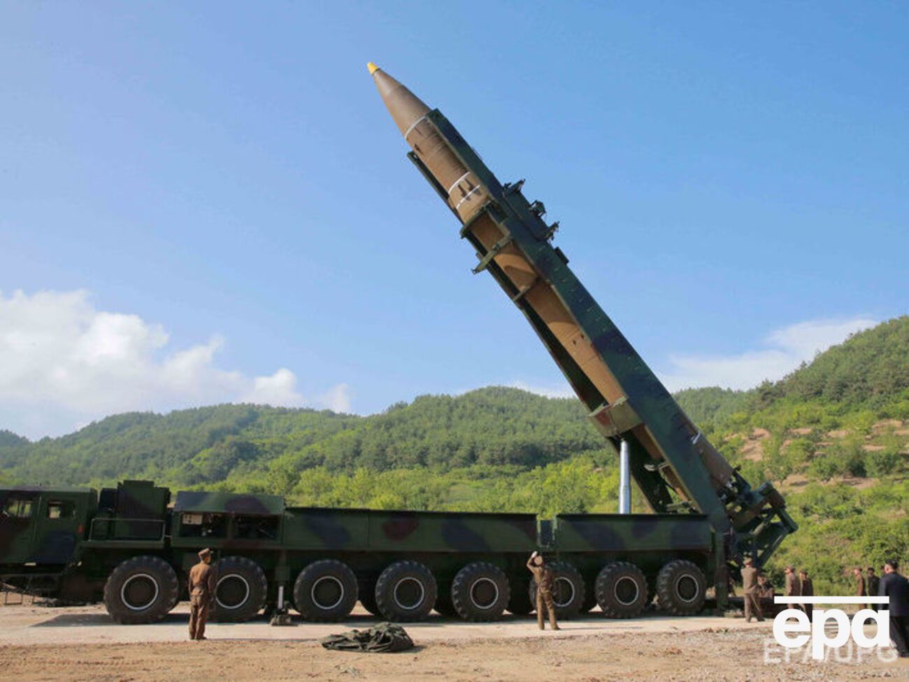 В 2017 году КНДР провела несколько запусков баллистических ракет