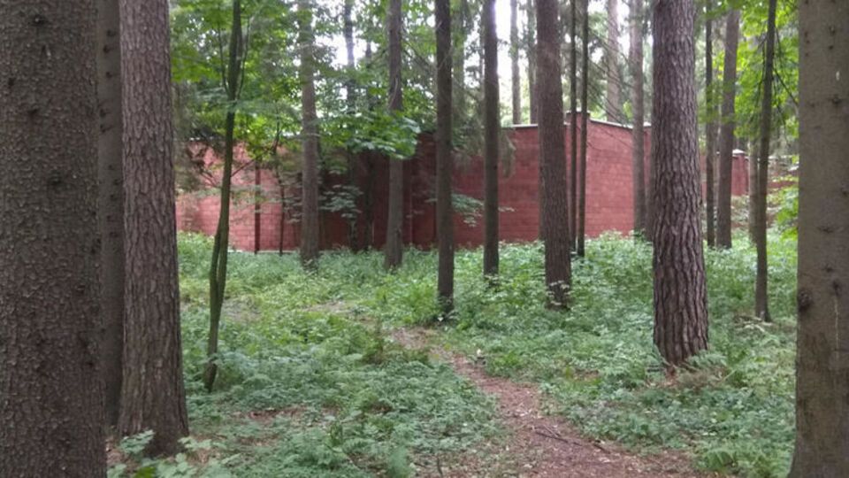 Паркан держдачі, на якій, імовірно, живе Віктор Янукович