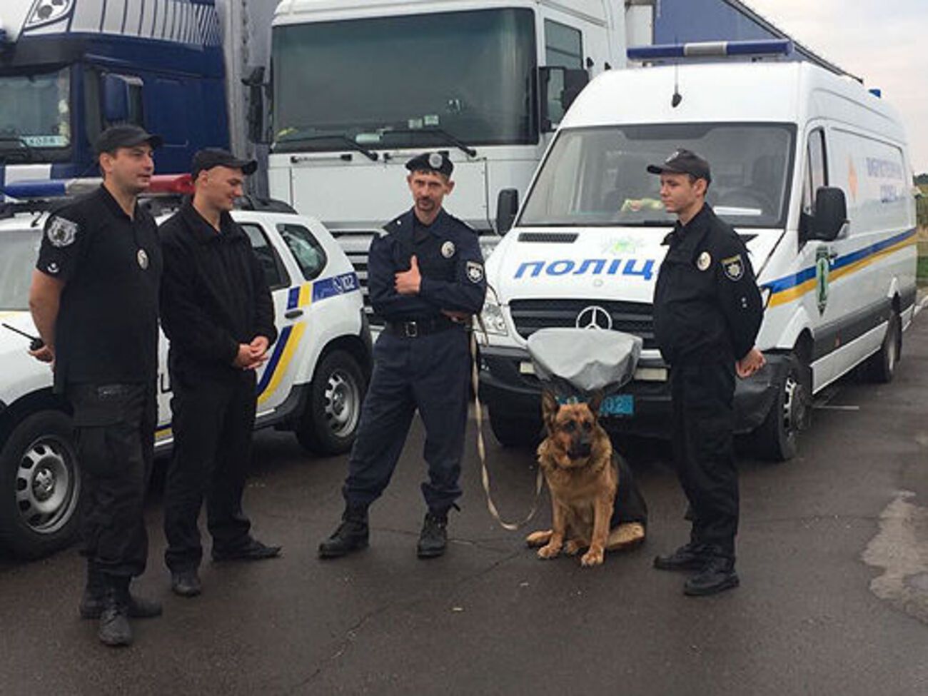 Поліція охороняє порядок на прохання організаторів зустрічі Саакашвілі