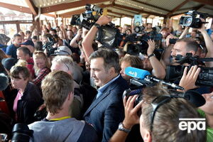 Саакашвили попал в Украину