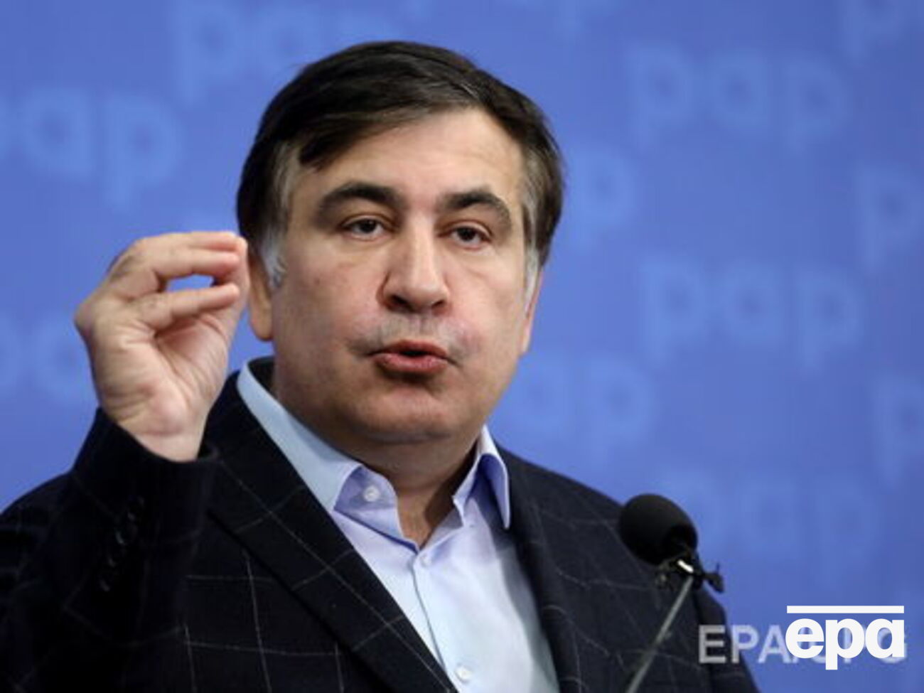 Саакашвили попал в "Миротворец"