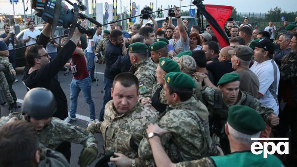 Саакашвили прорвался в Украину вечером 10 сентября