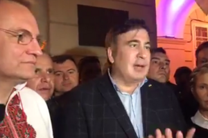 Садовый, Тимошенко и Саакашвили встретились во Львове