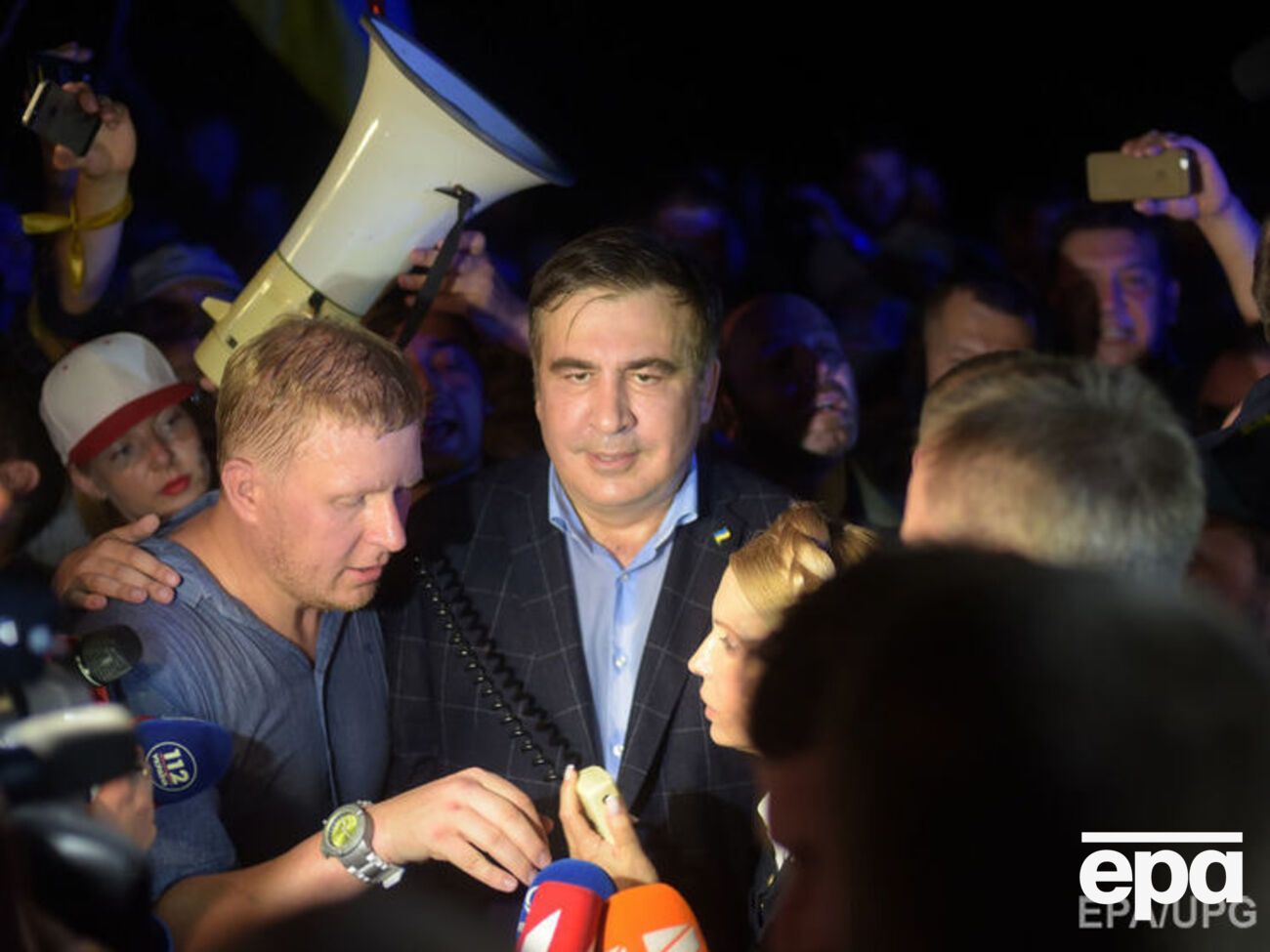 Саакашвили возмущен внесением в базу "Миротворца"