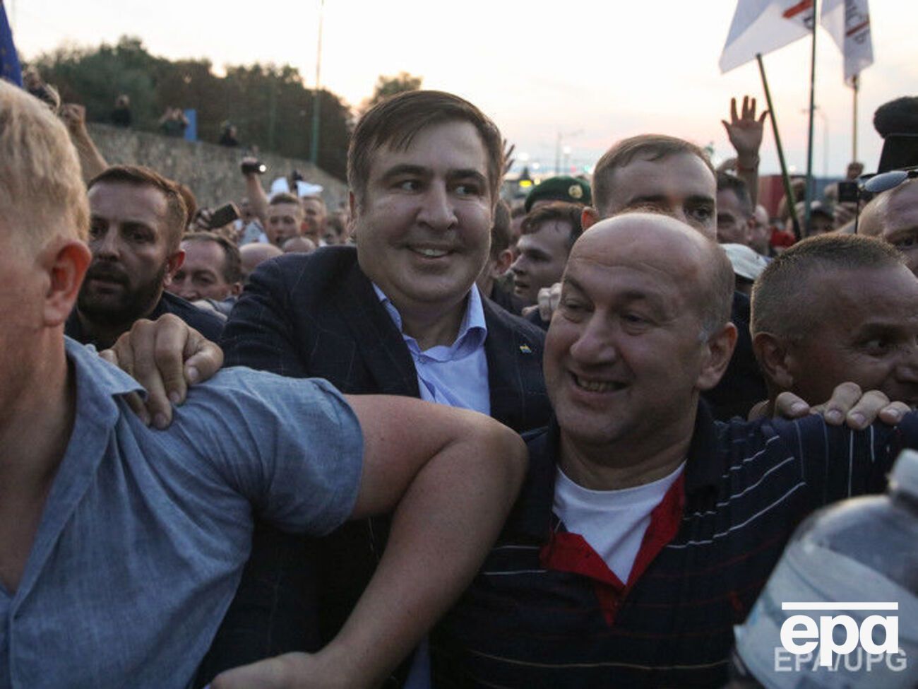 Саакашвілі потрапив на територію України 10 вересня