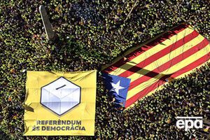 "Референдум – это демократия", заявляли участники марша