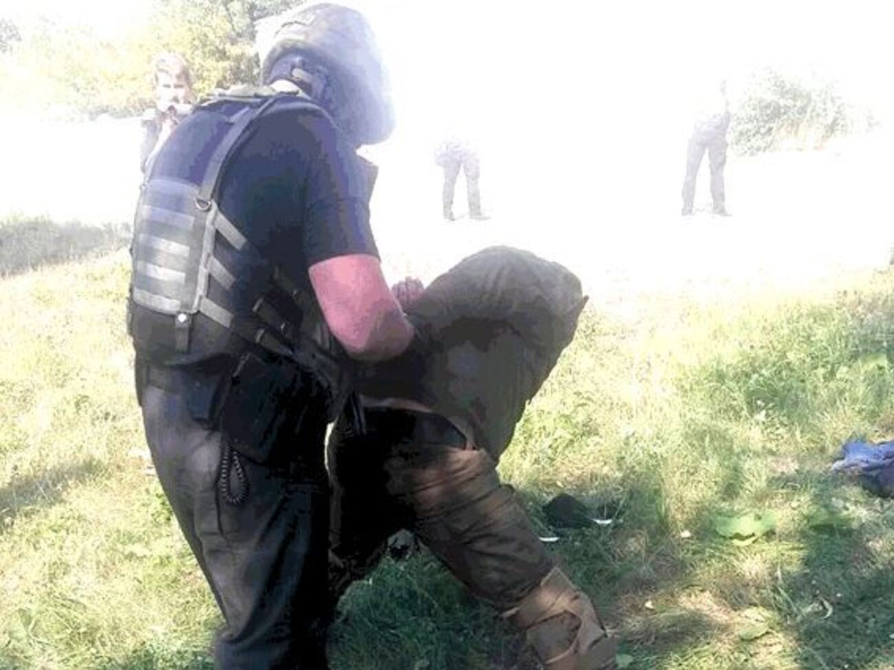 Усіх затриманих доправили у Звенигородський відділ поліції