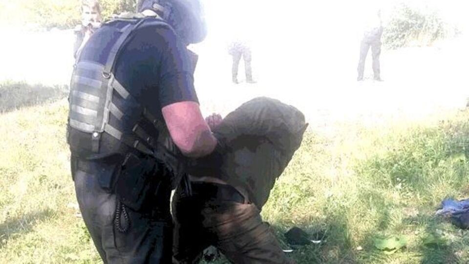 Всех задержанных доставили в Звенигородский отдел полиции