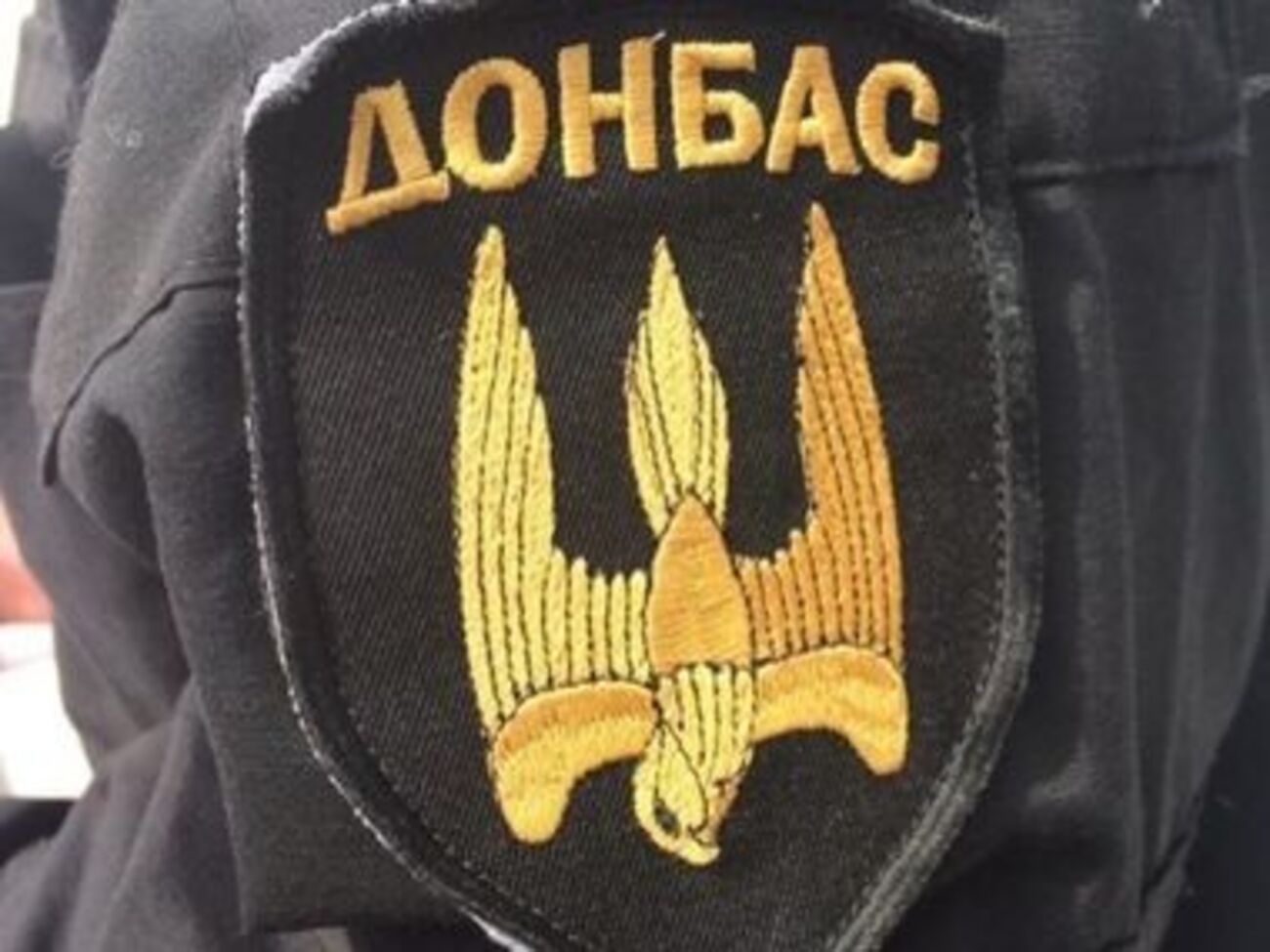 Ветераны батальона "Донбасс" были в числе сторонников экс-президента Грузии Михаила Саакашвили возле пункта пропуска "Краковец" 10 сентября