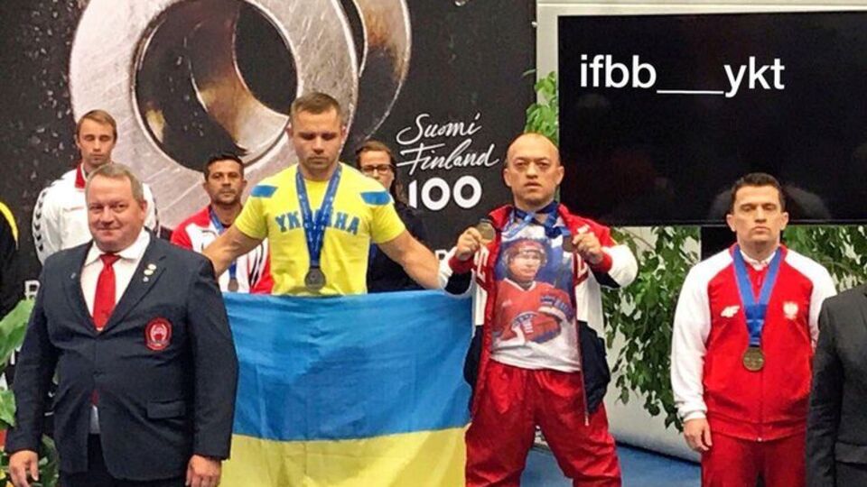 Балинець (другий праворуч) – медаліст Паралімпійських ігор