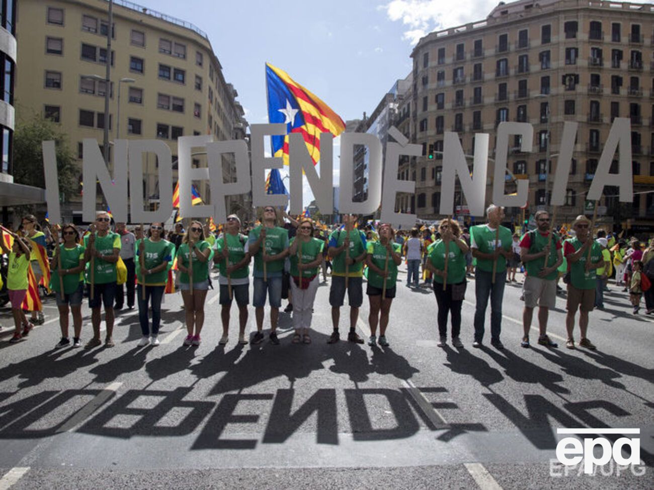 В Каталонии требуют отделения от Испании