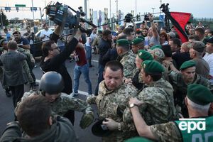У прикордонній службі заявили, що не залучали додаткових сил, щоб зупинити прибічників Саакашвілі