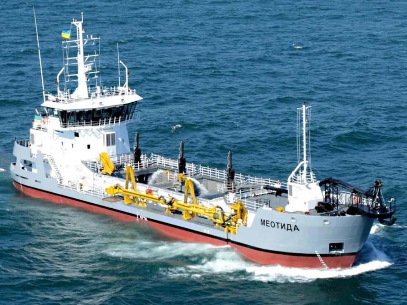Землесос переместят в Азовское море