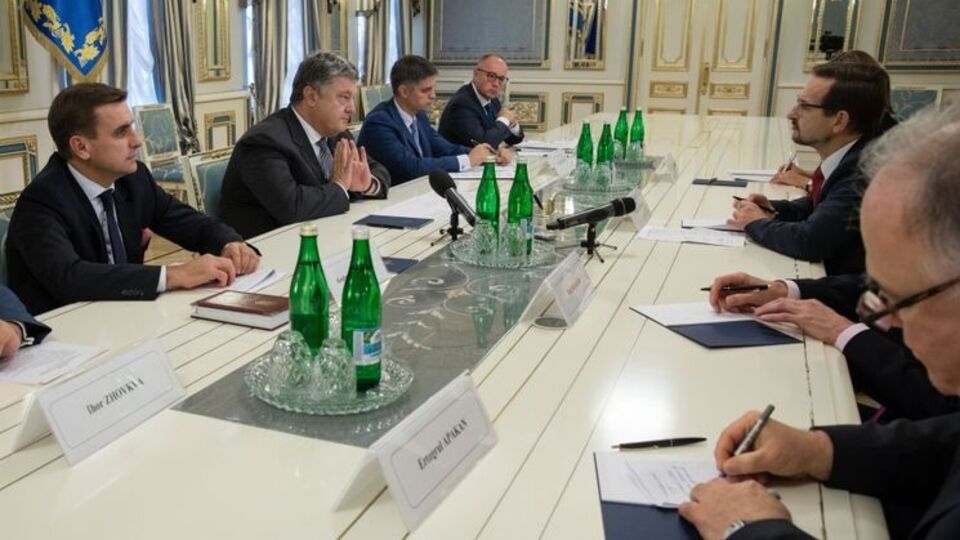 Порошенко зустрів Гремінгера у Києві