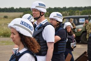 Миссия ОБСЕ работает в зоне АТО с июля 2014 года