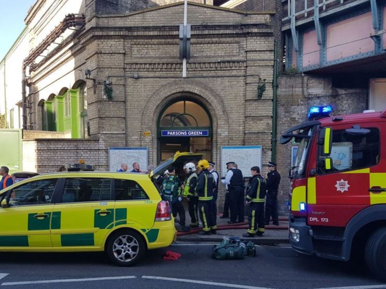 Поліція поки не повідомляє, що стало причиною загоряння