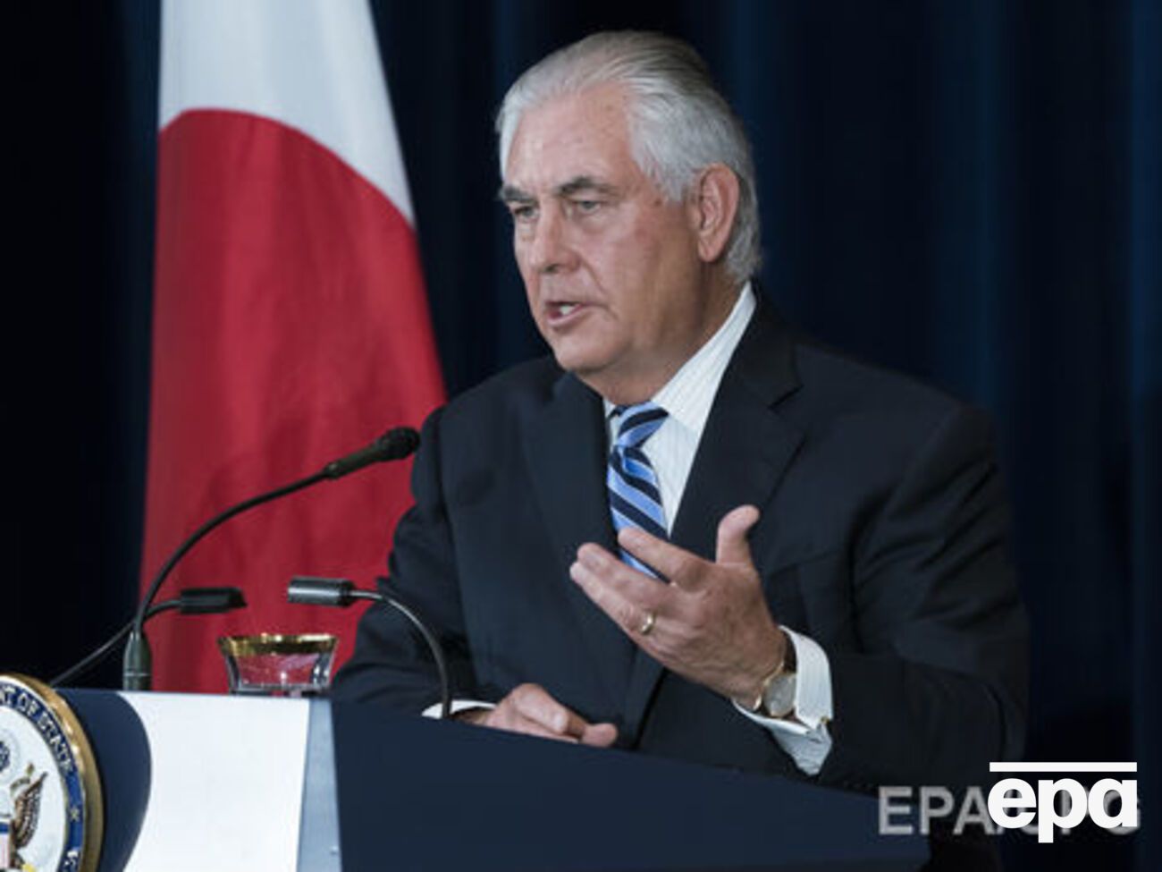 Тиллерсон:&nbsp;Китай и Россия должны заявить о своей нетерпимости к этим безрассудным ракетным пускам, осуществляя прямые действия