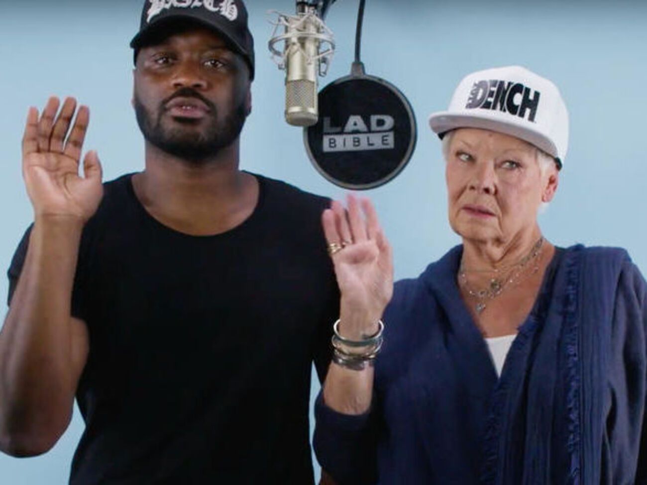 Денч попробовала себя в качестве рэп-исполнительницы