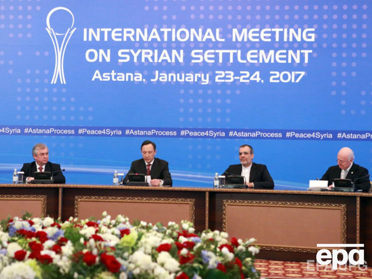 Переговоры в Астане начались в январе
