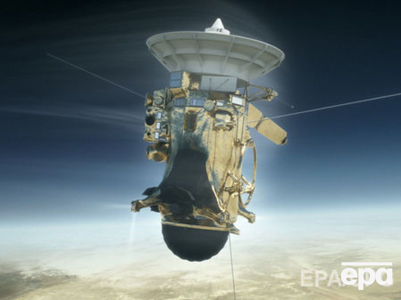 Зонд&nbsp;Cassini стал частью планеты, которую изучал