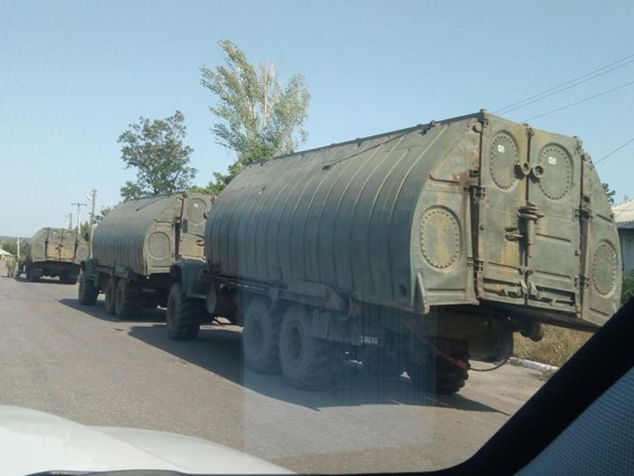 Техника зафиксирована в 15 км от оккупированного боевиками Луганска