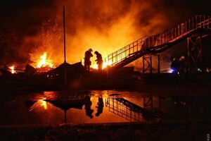 В лагере находились 150 детей, 42 из них – в горящем корпусе