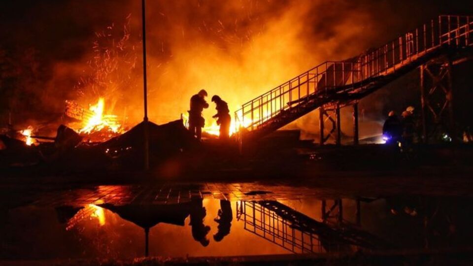 В лагере находились 150 детей, 42 из них – в горящем корпусе