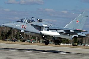 Як-130 виконував тренувальний політ