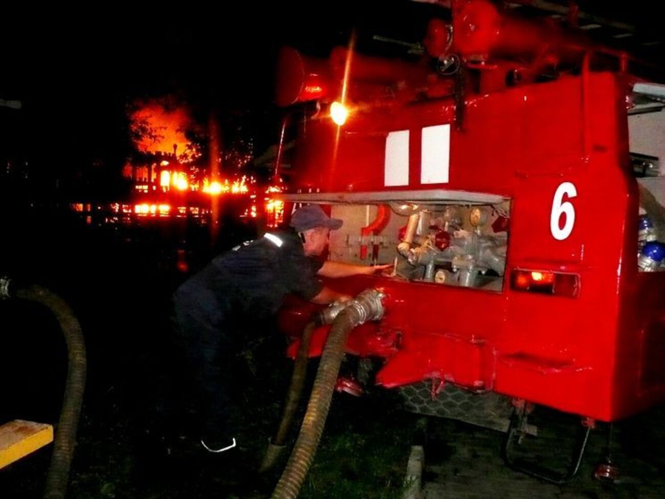 Увечері 15 вересня в дитячому таборі "Вікторія" на вулиці Дача Ковалевського в Одесі спалахнула пожежа