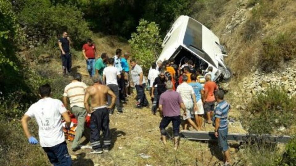 В автобусі, який зірвався у прірву, були громадяни Туреччини