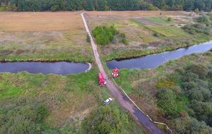 Під Черкасами горить торф