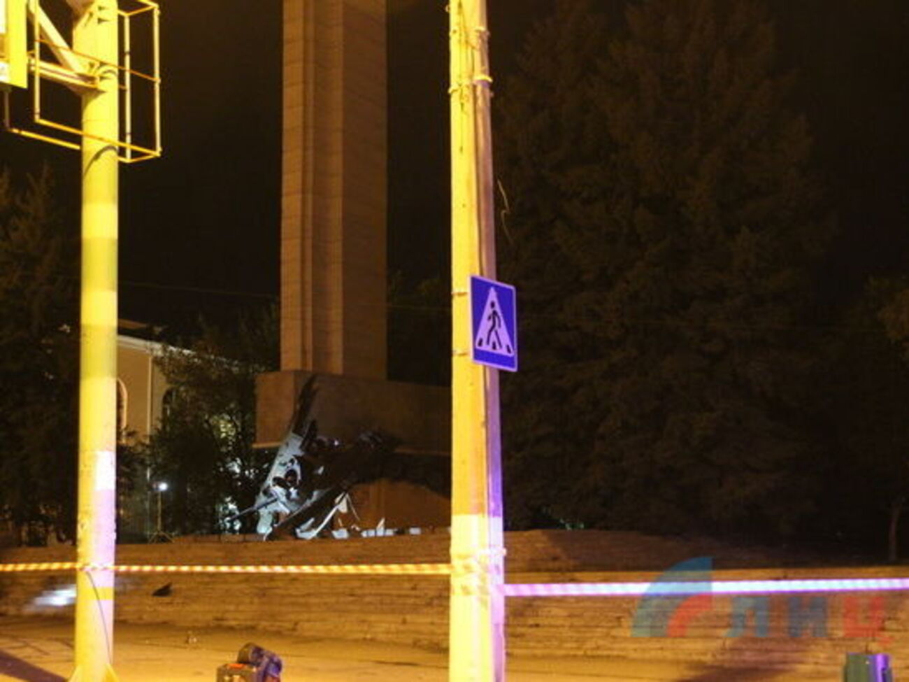 В результате взрыва никто не пострадал