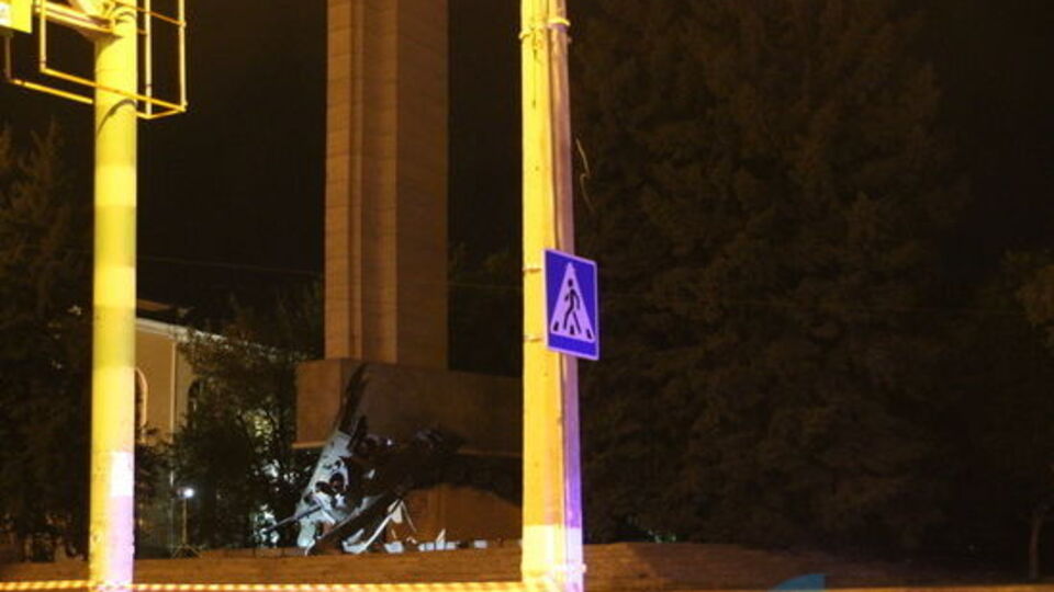 В результате взрыва никто не пострадал